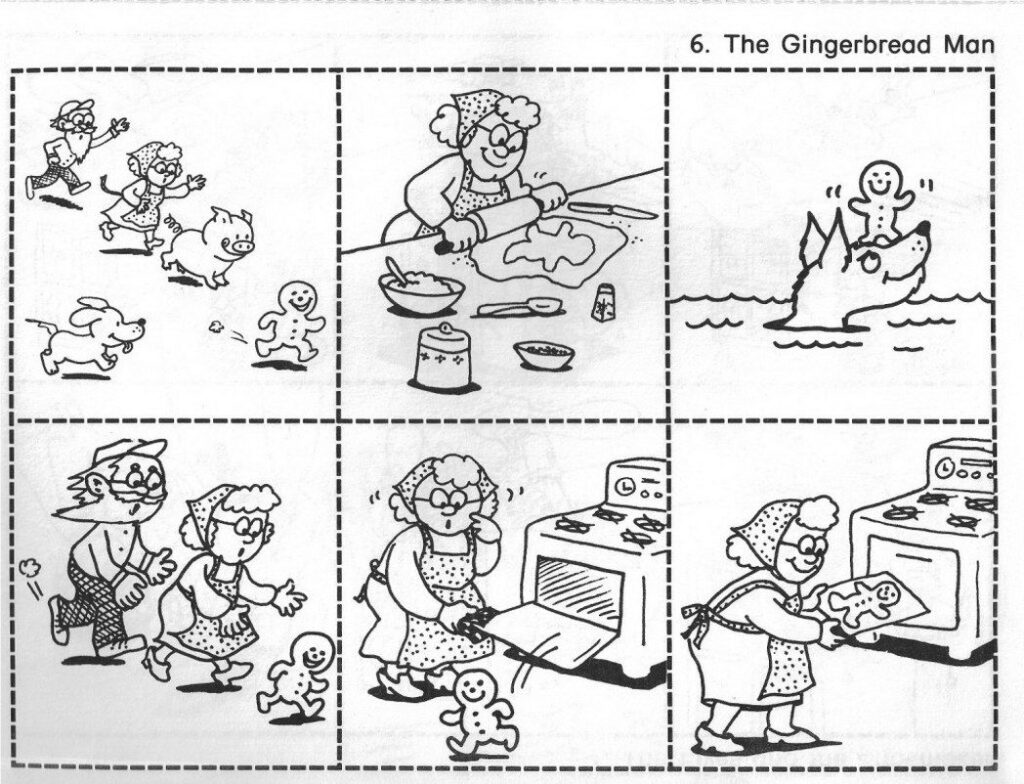 The Gingerbread Man Story Printable Free