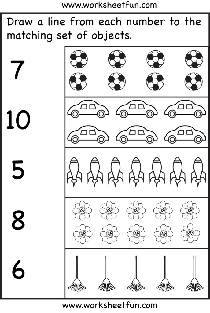 Counting Six Worksheets FREE Printable Worksheets Worksheetfun