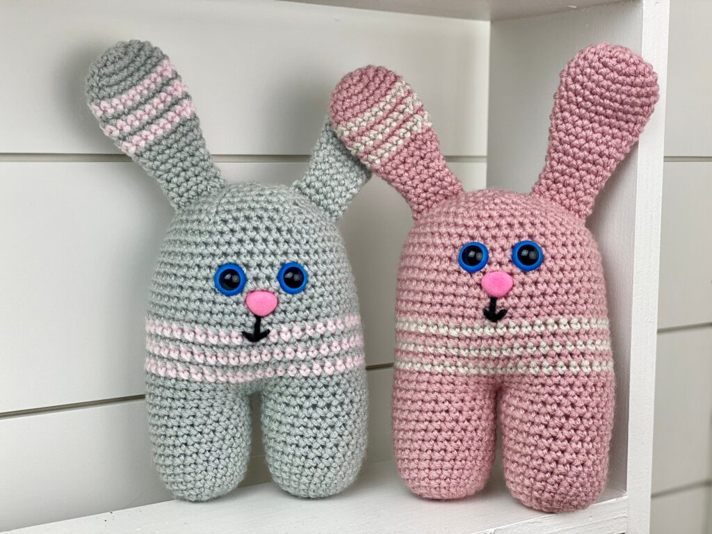CROCHET PATTERN Bunny Rabbit Plushie Bunny Amigurumi Crochet Rabbit Pattern Crochet Toy Spring Crochet Pattern Crochet Easter Bunny