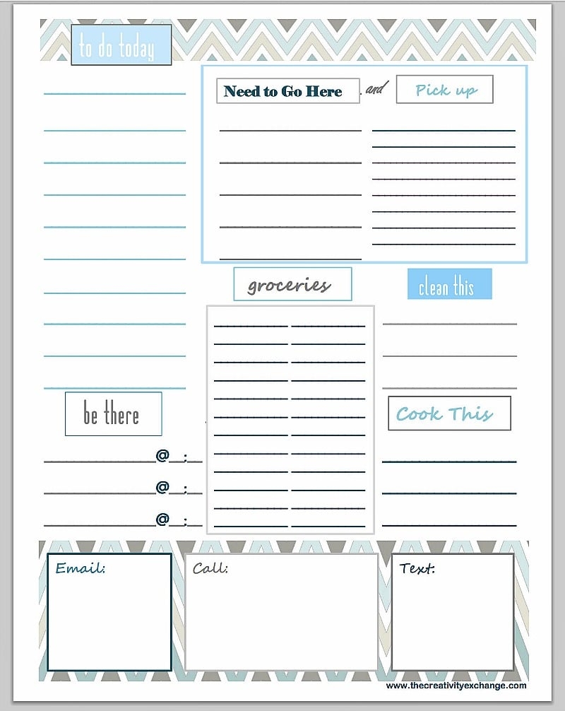 Free Printable To Do Lists