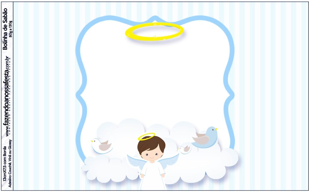 Cute Angel Boy Free Printable Candy Bar Labels Oh My Baby 