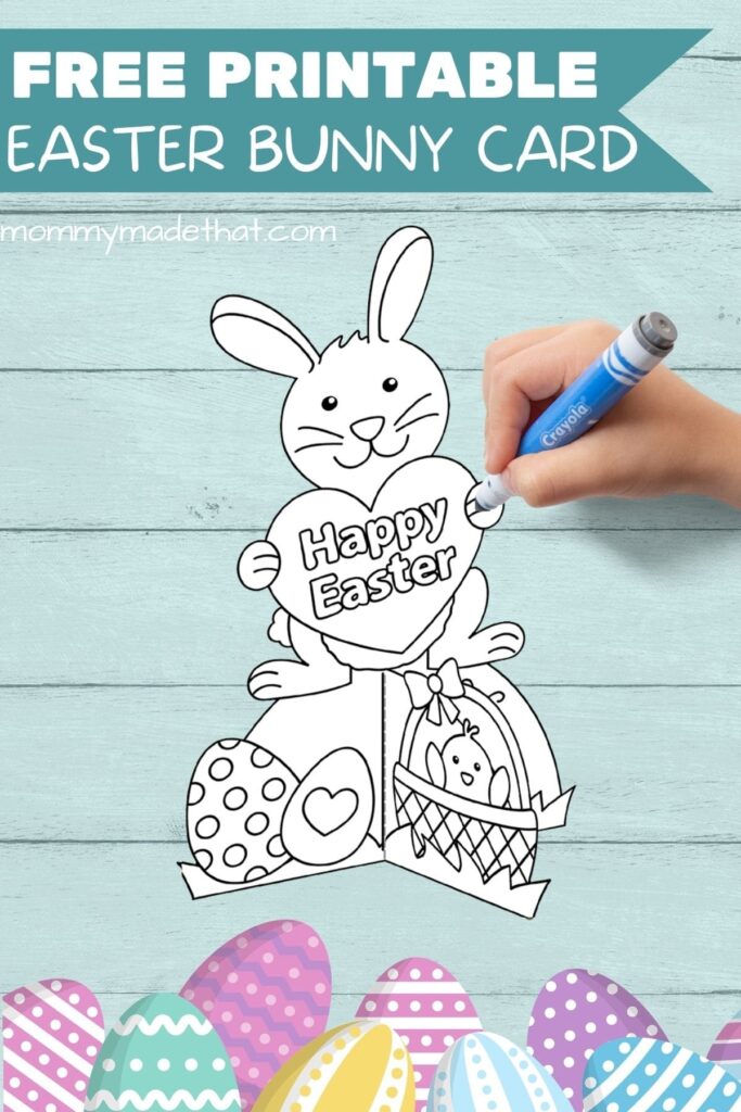 Cute Easter Bunny Cards Free Printables 