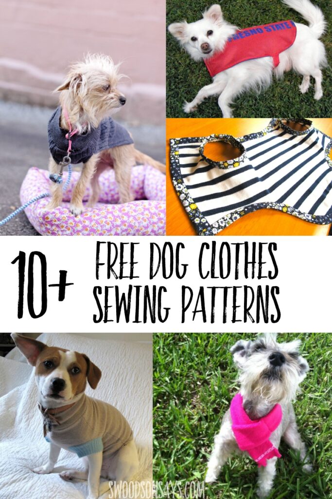 Beginner Downloadable Free Printable Dog Clothes Patterns