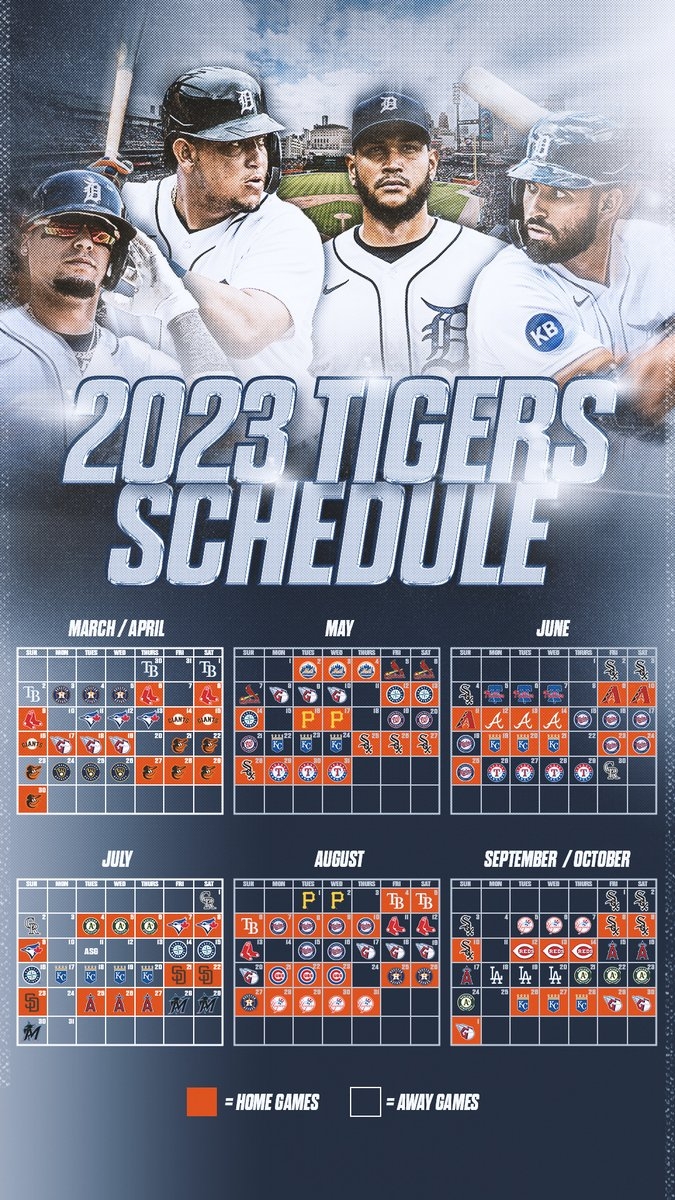 Detroit Tigers On Twitter Mark Your Calendars The 2023 Tigers Schedule Is Set And Look At That It s Already A Wallpaper Https t co ykJXYwG3eb Https t co RuycNnGl6K Twitter