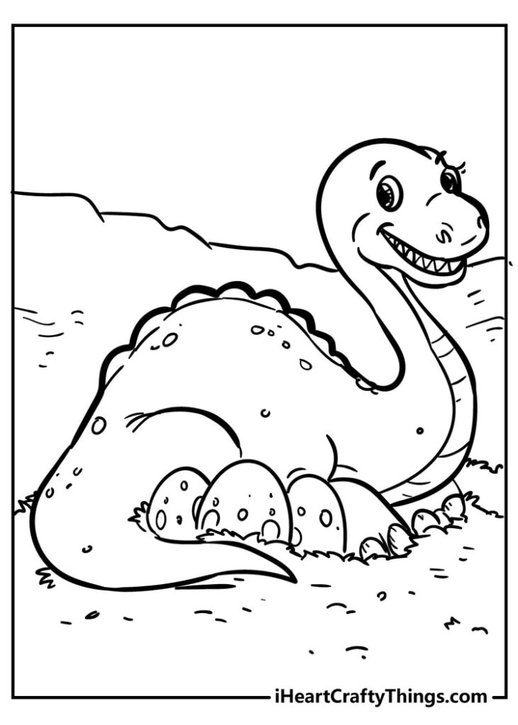 Dinosaur Coloring Pages Fearsome Fun And 100 Free 2022 