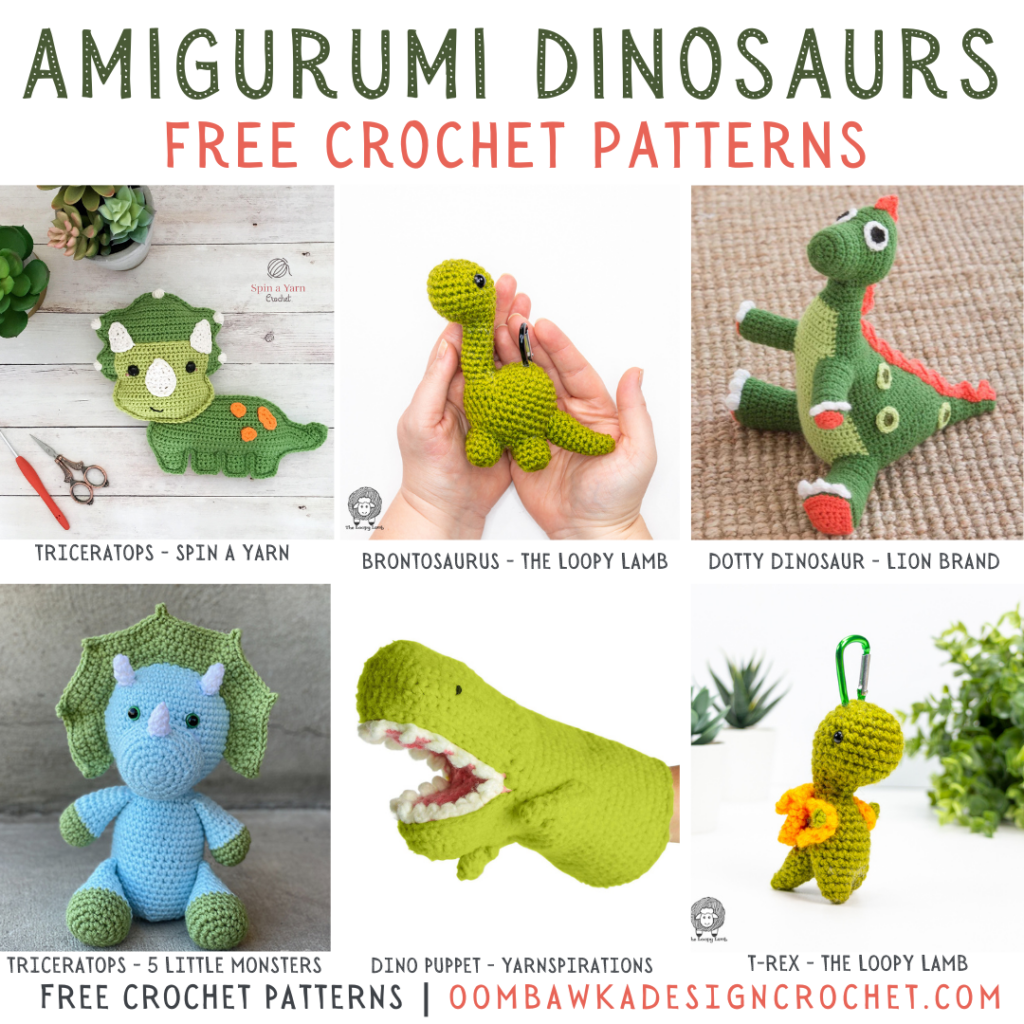 Dinosaur Crochet Patterns