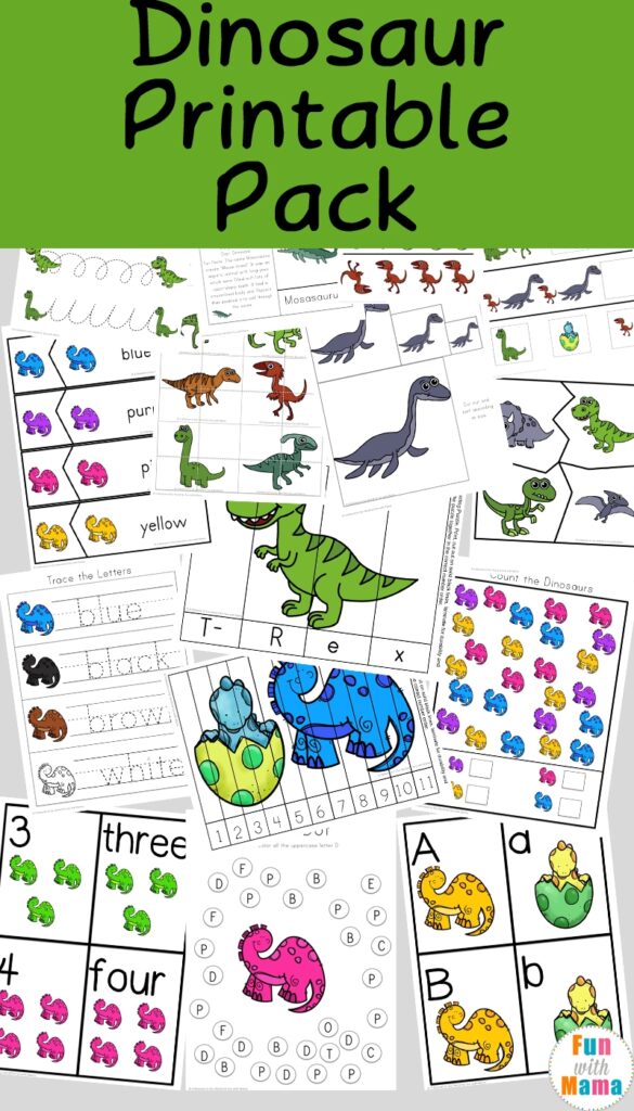 Dinosaur Activities Printable Free