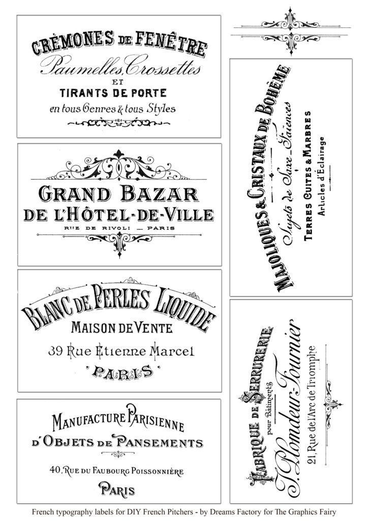 Free Printable French Graphics