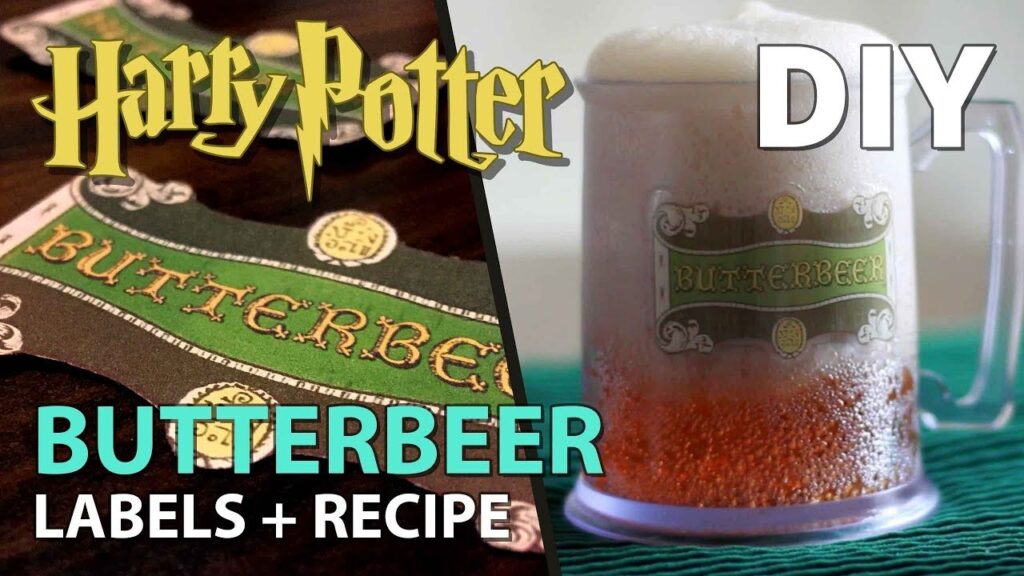 Free Printable Butterbeer Labels