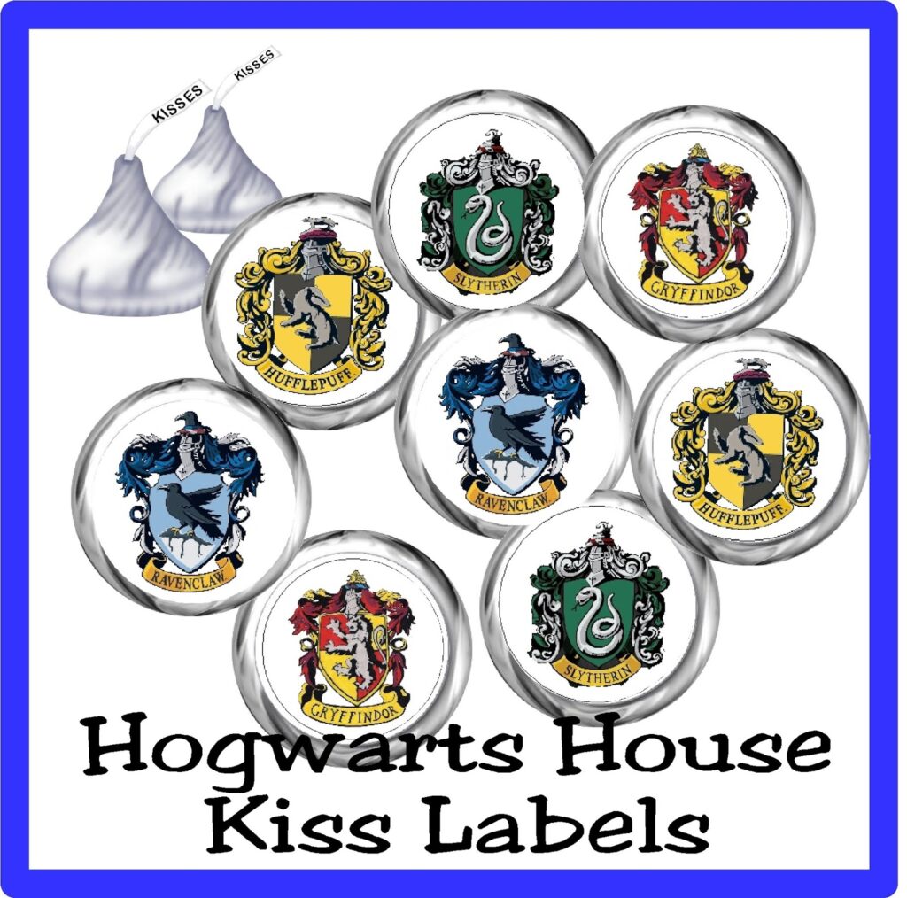 Free Printable Harry Potter House Crests Printable