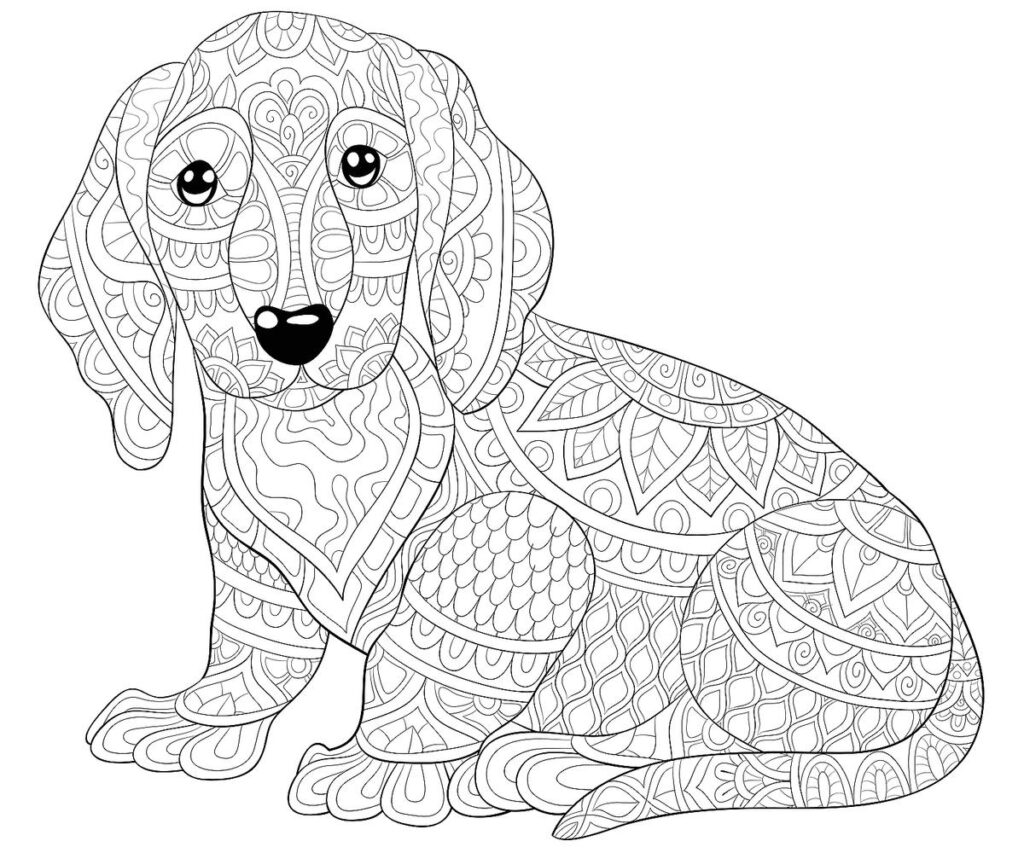Dog Coloring Pages Free Printable Coloring Pages Of Dogs For Dog Lovers Of All Ages Printables 30Seconds Mom