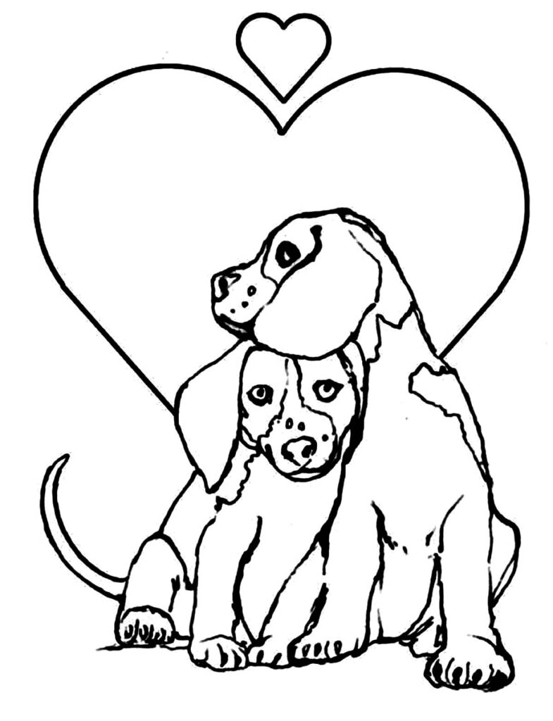 Dogs Free Printable Coloring Pages For Kids