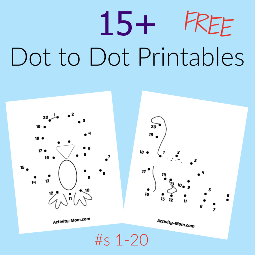 Connect The Dots Printable Free