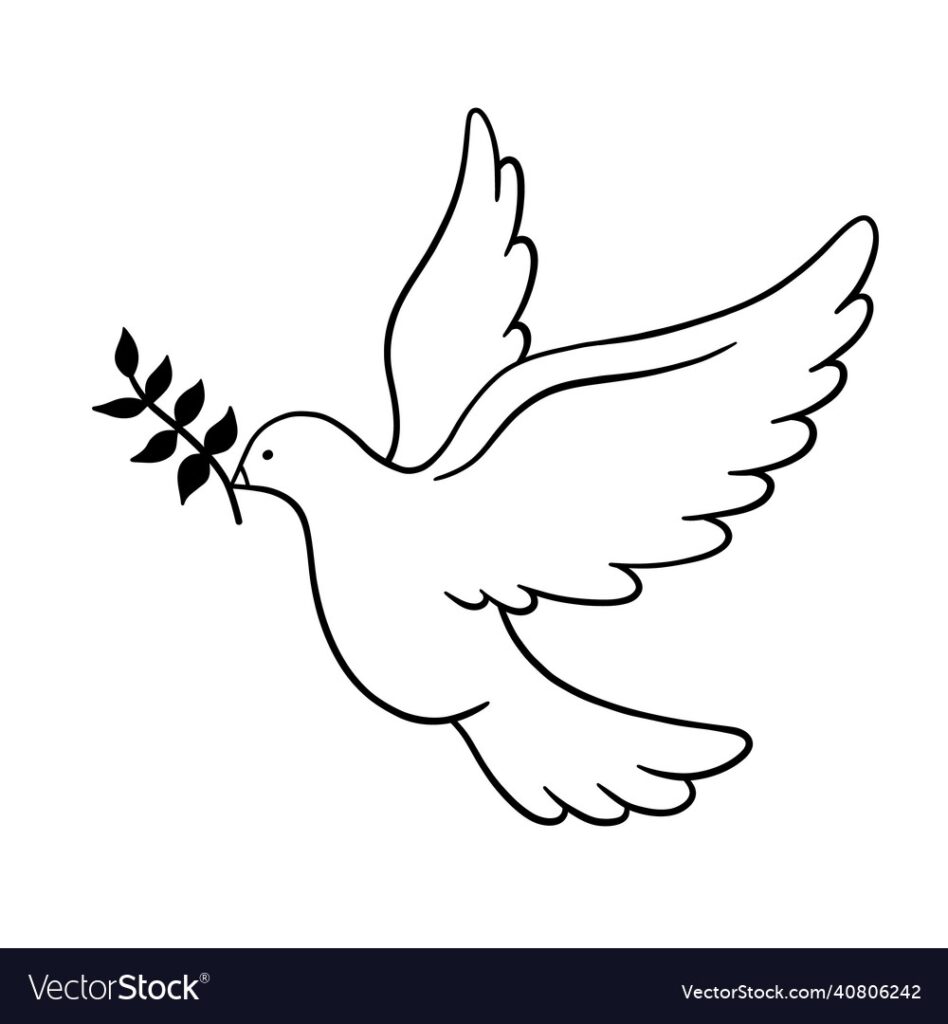 Peace Dove Free Printable