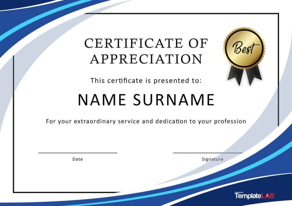Download Certificate Of Appreciation For Employees 03 Certificate Of Recognition Template Certificate Of Appreciation Sample Certificate Of Recognition