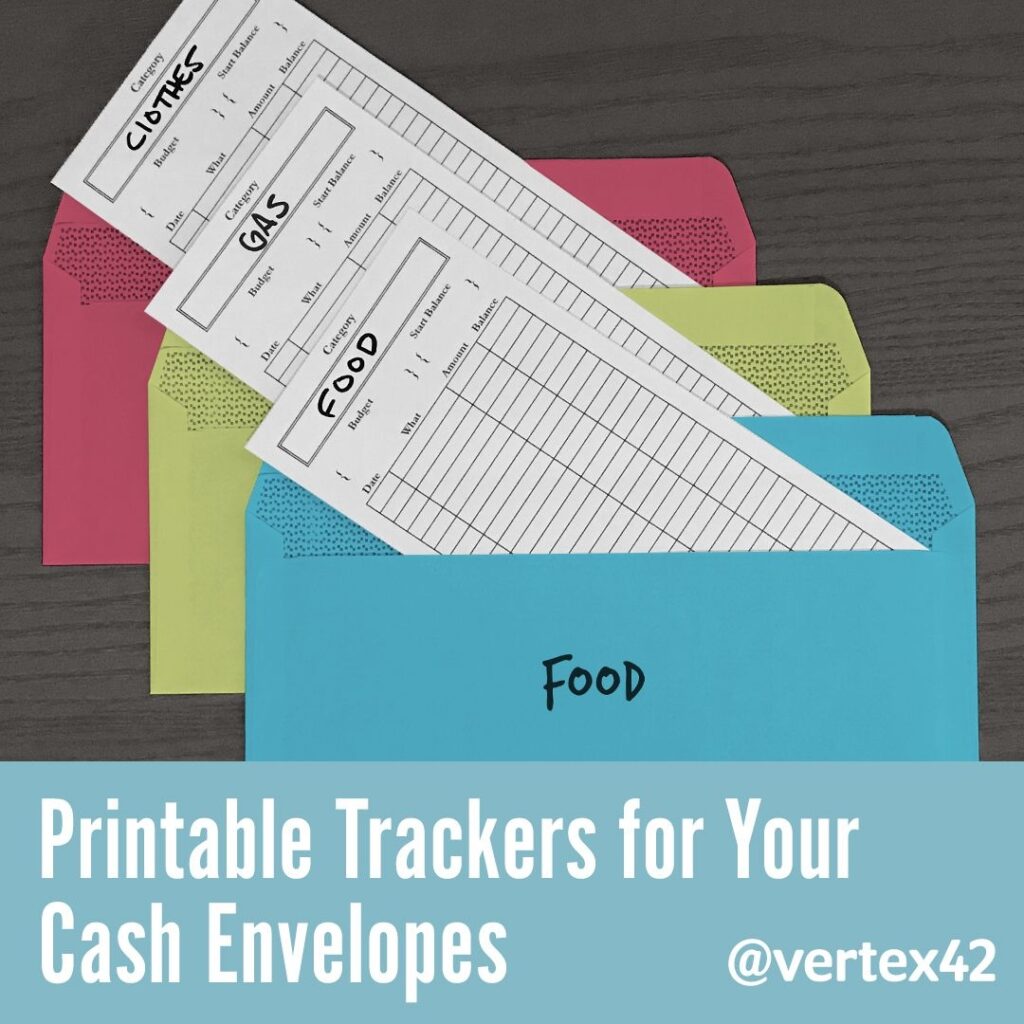 Download Free Printable Cash Envelope Trackers That You Can Use In Your Favorite Envelopes B Cash Envelopes Envelope Budget System Cash Envelope Budget System
