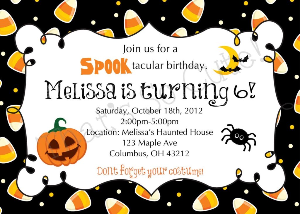 Download FREE Template Free Printable Hal Halloween Birthday Party Invitations Printable Halloween Party Invitations Free Printable Halloween Party Invitations