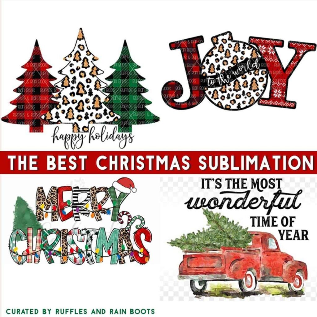 Download The Best Of The Best Christmas Sublimation Designs 