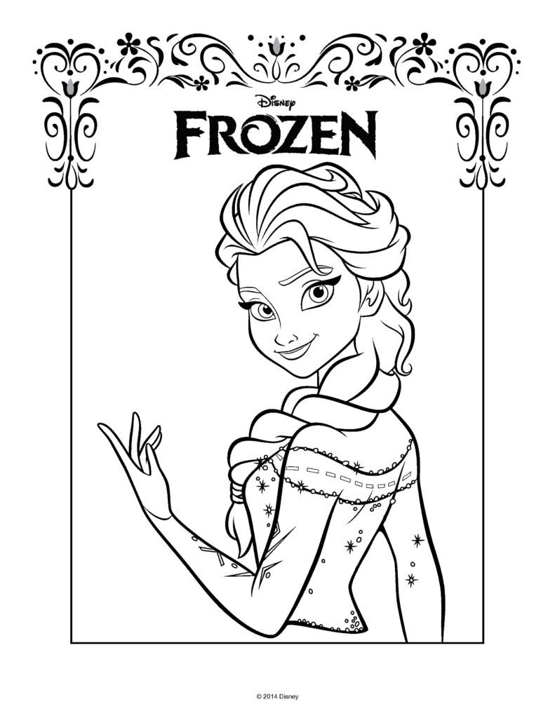 Drawing Frozen 71707 Animation Movies Printable Coloring Pages