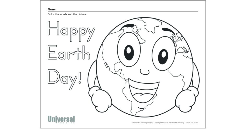 Earth Day Activities Free Printables Universal Publishing