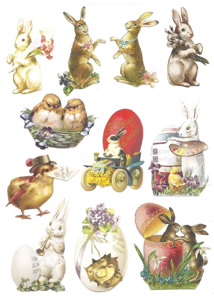 Free Printable Vintage Easter Images
