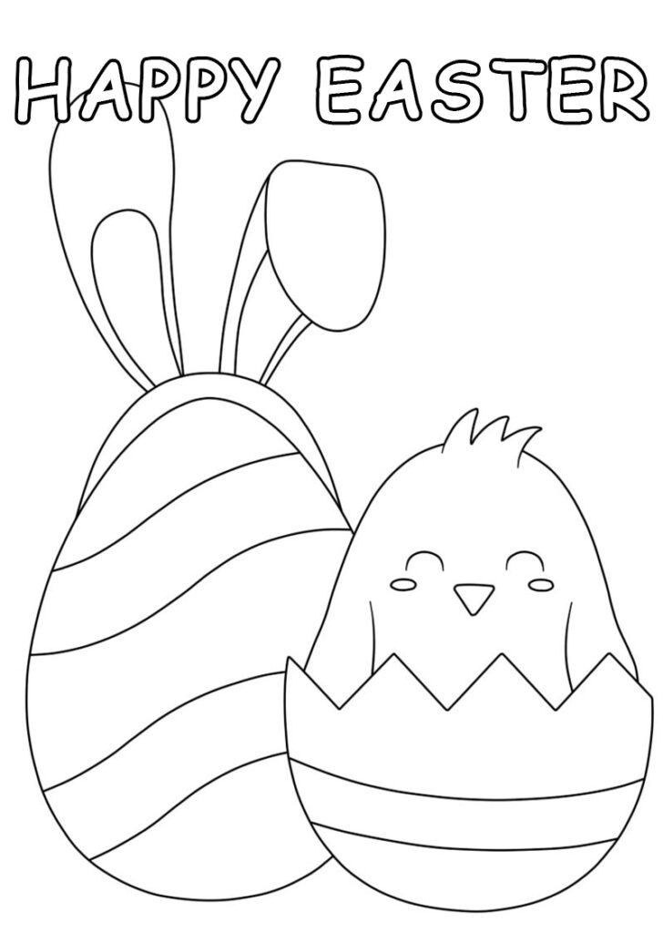 Easter Coloring Pages 70 Images Free Printable