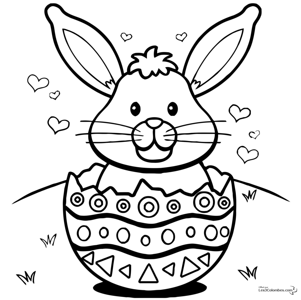 Easter Free Printable Coloring Pages For Kids