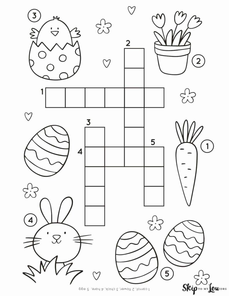 Easter Worksheets Skip To My Lou