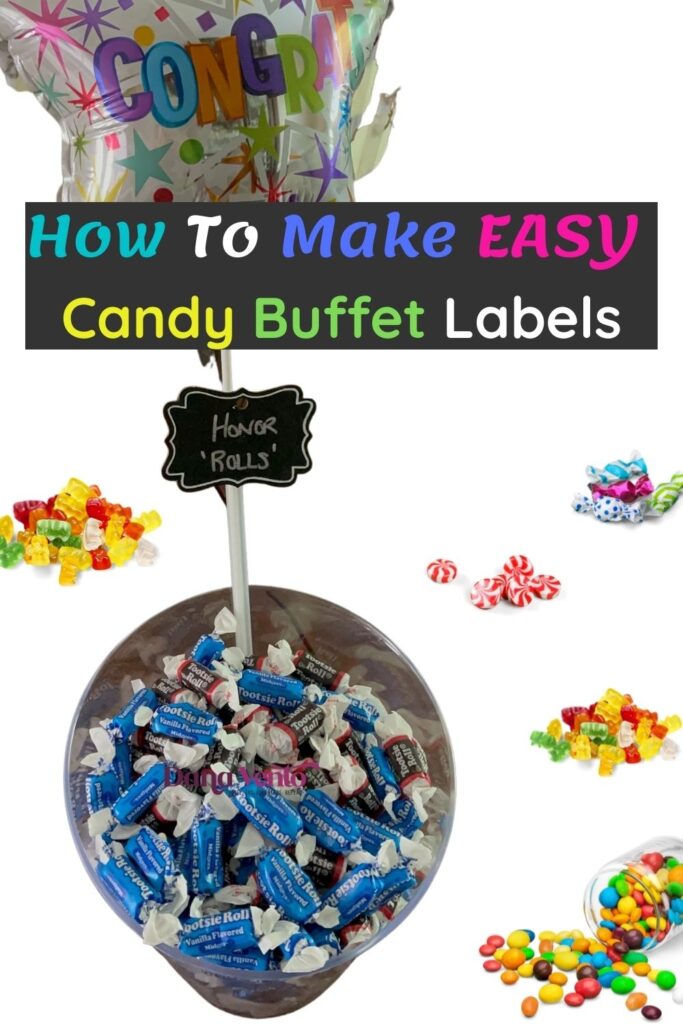 Easy Candy Buffet Labels 1 Free Candy Idea Label Printable 