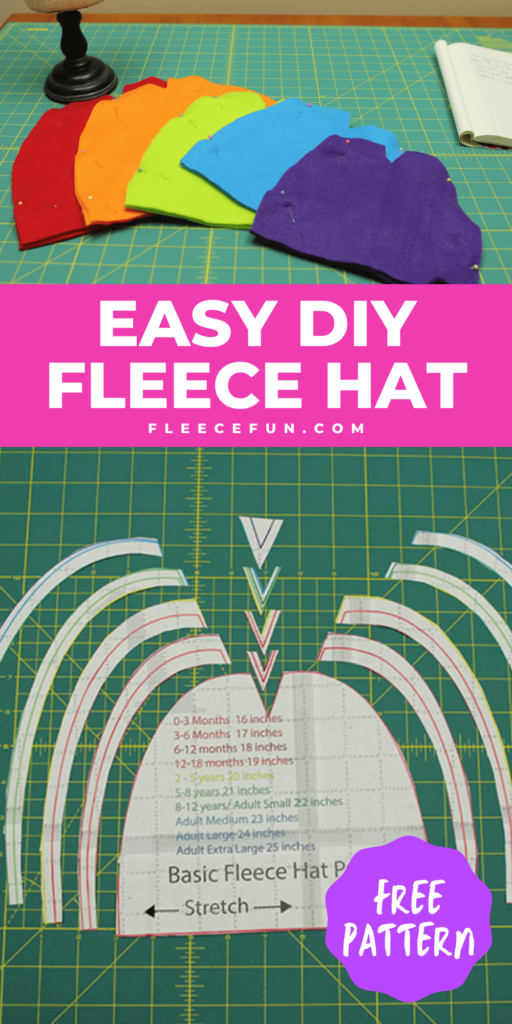 Free Printable Fleece Hat Pattern For Adults