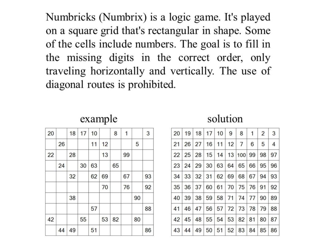 Easy Medium And Hard Numbrix Puzzles Printable PDF 300 Etsy de