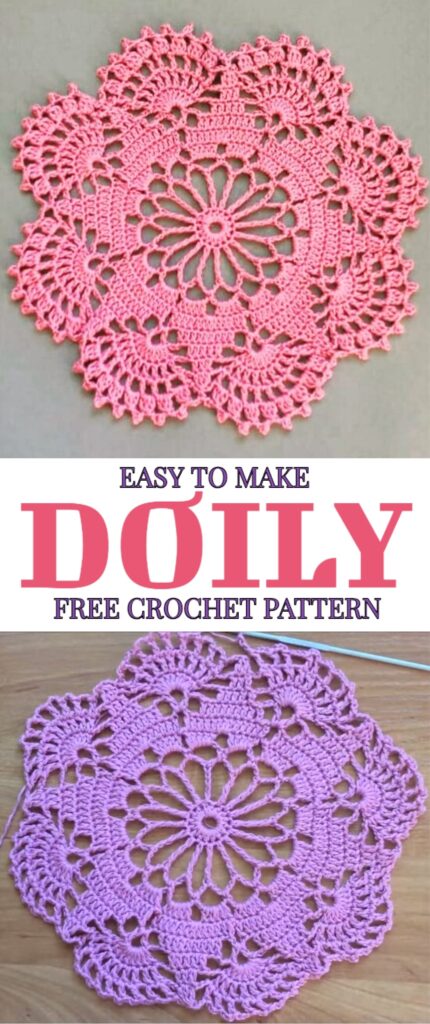 Easy To Make Doily Free Crochet Pattern Yarn Hooks