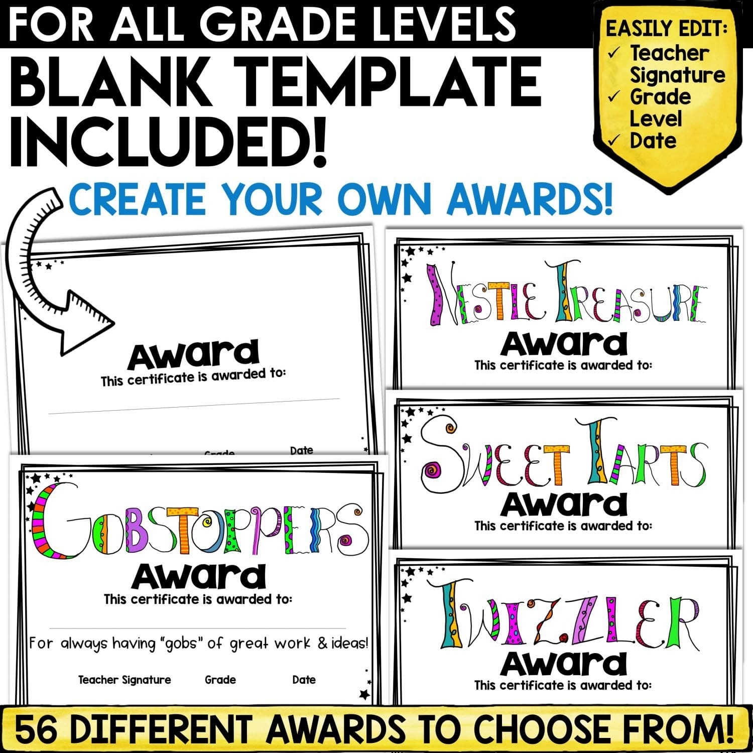 Free Printable Candy Awards Certificates Free Printable Templates