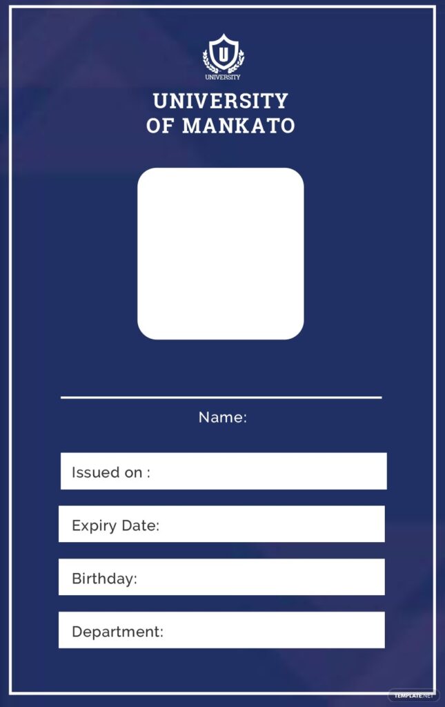 Editable ID Card Templates Design Free Download Template