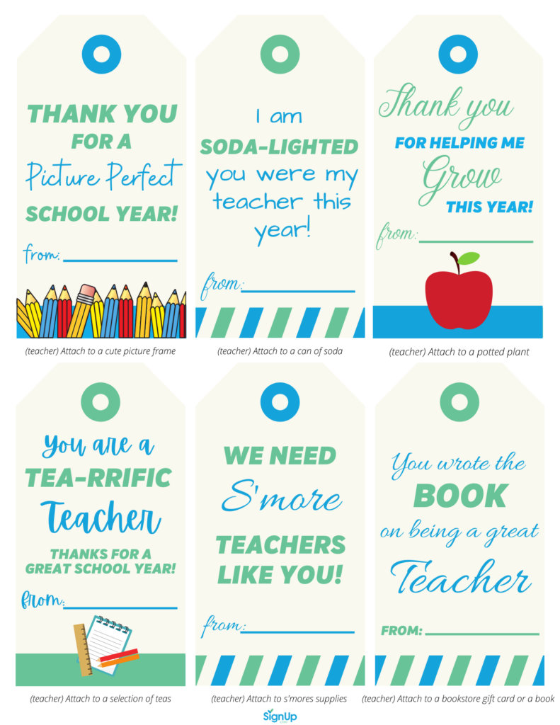 Free Printable Teacher Appreciation Cards Pdf