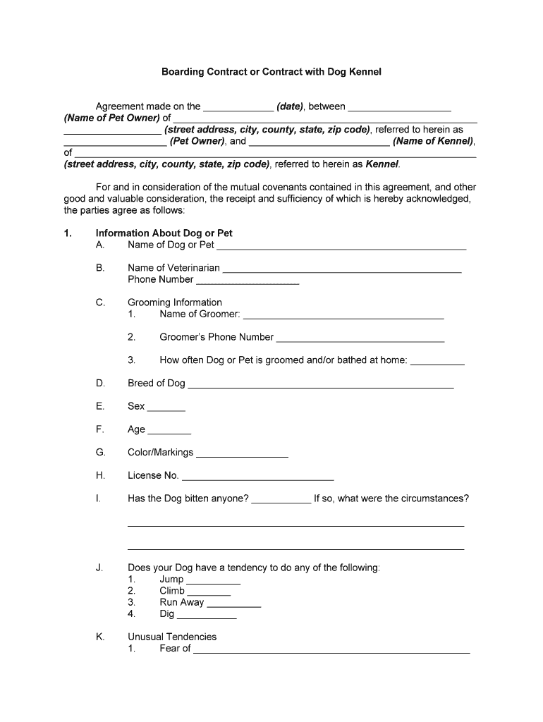 Free Printable Horse Boarding Contract Free Printable Templates