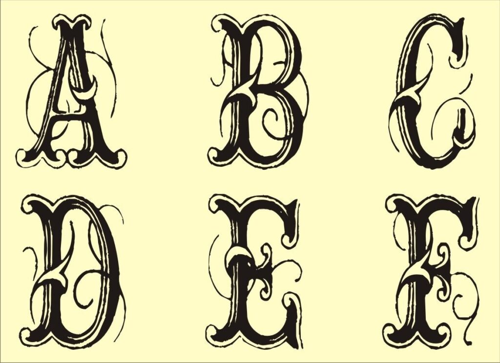 Fancy Alphabet Letters Printable Stencils Stencils Printables Free Stencils Printables Fancy Fonts Alphabet