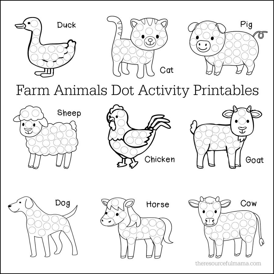 Free Farm Animal Printables