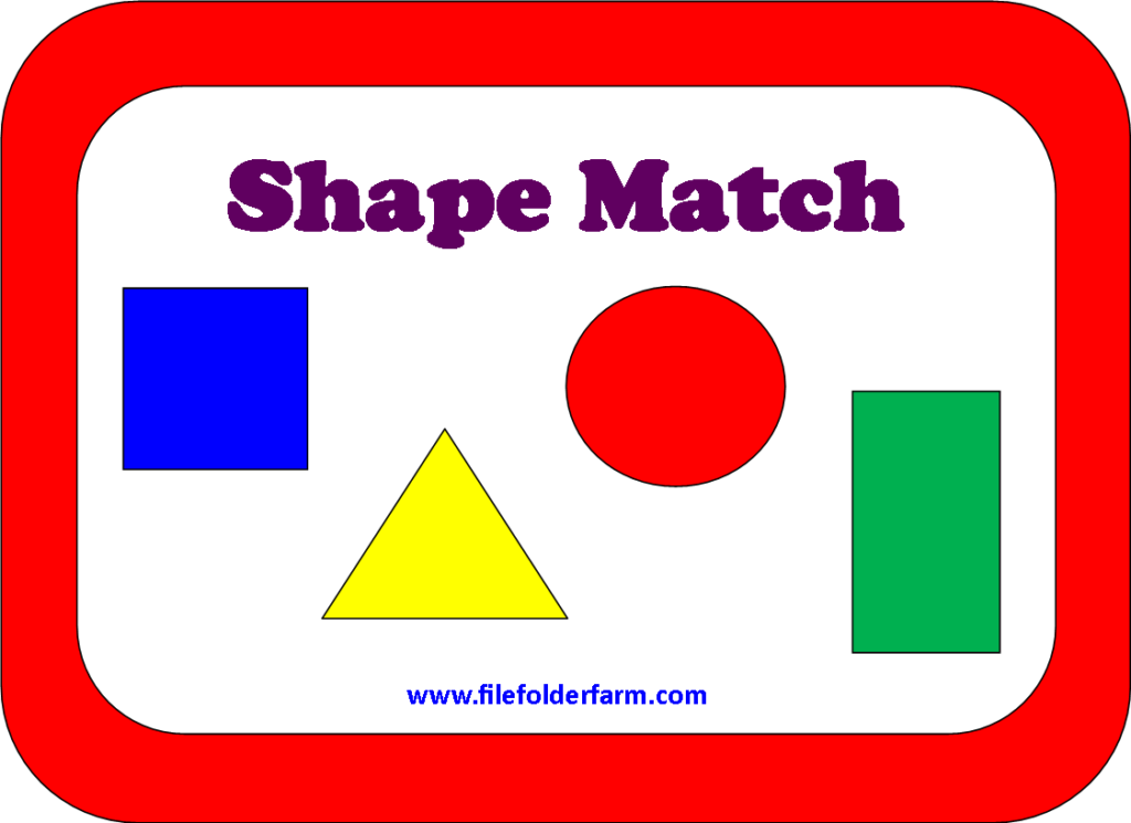 Free Printable File Folder Games