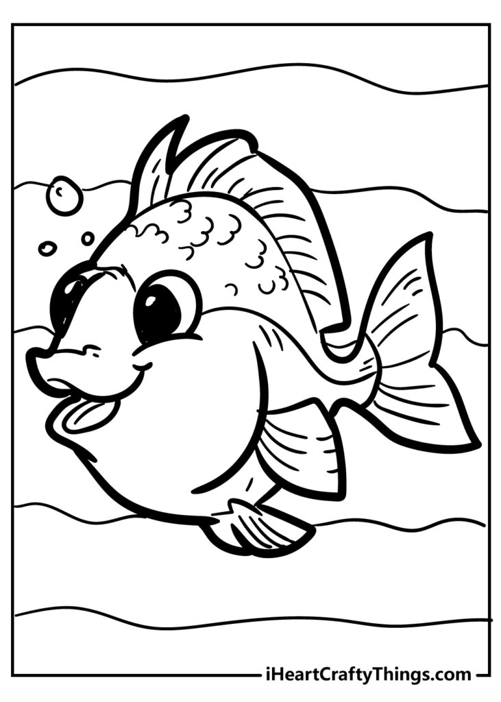 Fish Coloring Pages Updated 2022 
