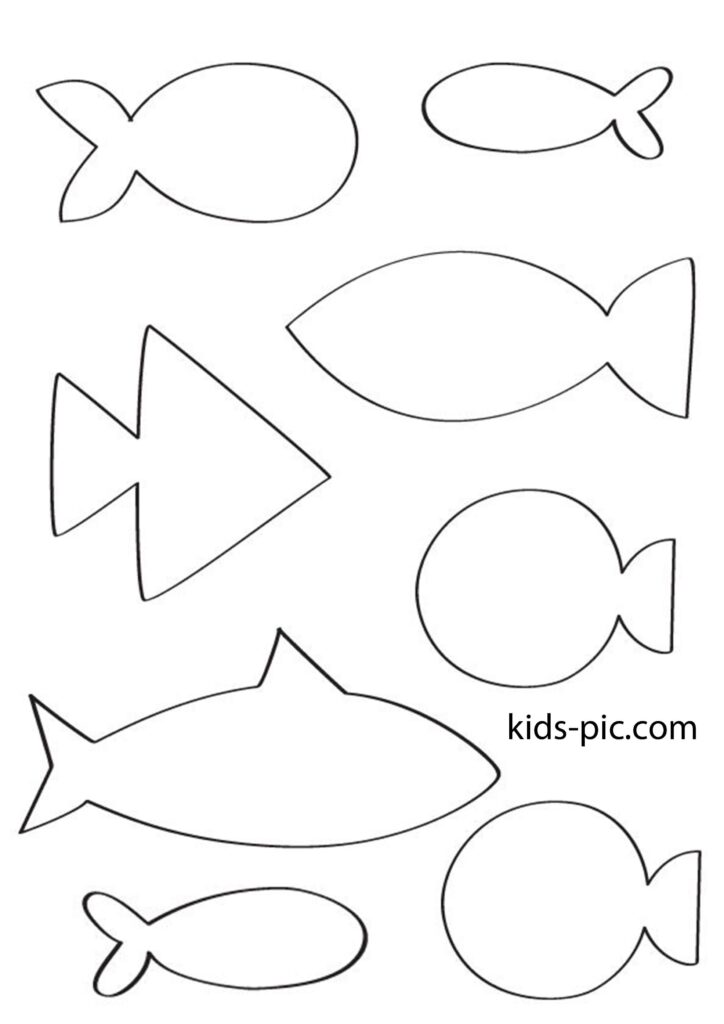 Fish Templates To Cut Out Kids Pic