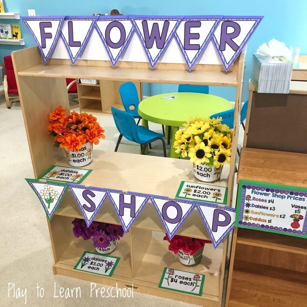 Flower Shop Dramatic Play Center