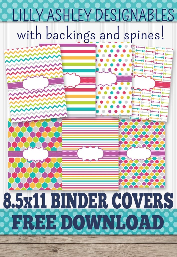 Free Binder Cover Set