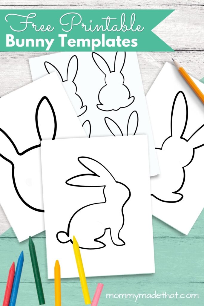 Free Bunny Rabbit Templates Tons Of Shapes Sizes