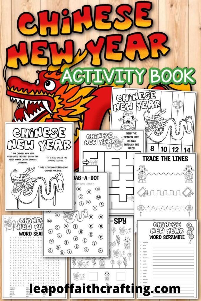FREE Chinese New Year Worksheets Printable PDF Leap Of Faith Crafting