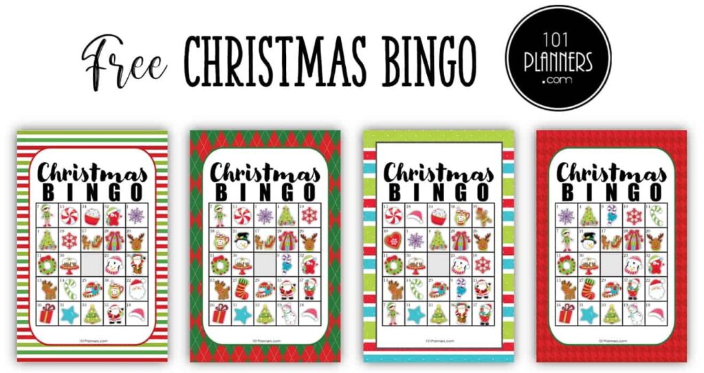 FREE Christmas Bingo Printable