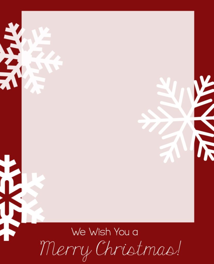 Free Christmas Card Templates Crazy Little Projects Christmas Photo Card Template Christmas Card Templates Free Christmas Cards Free