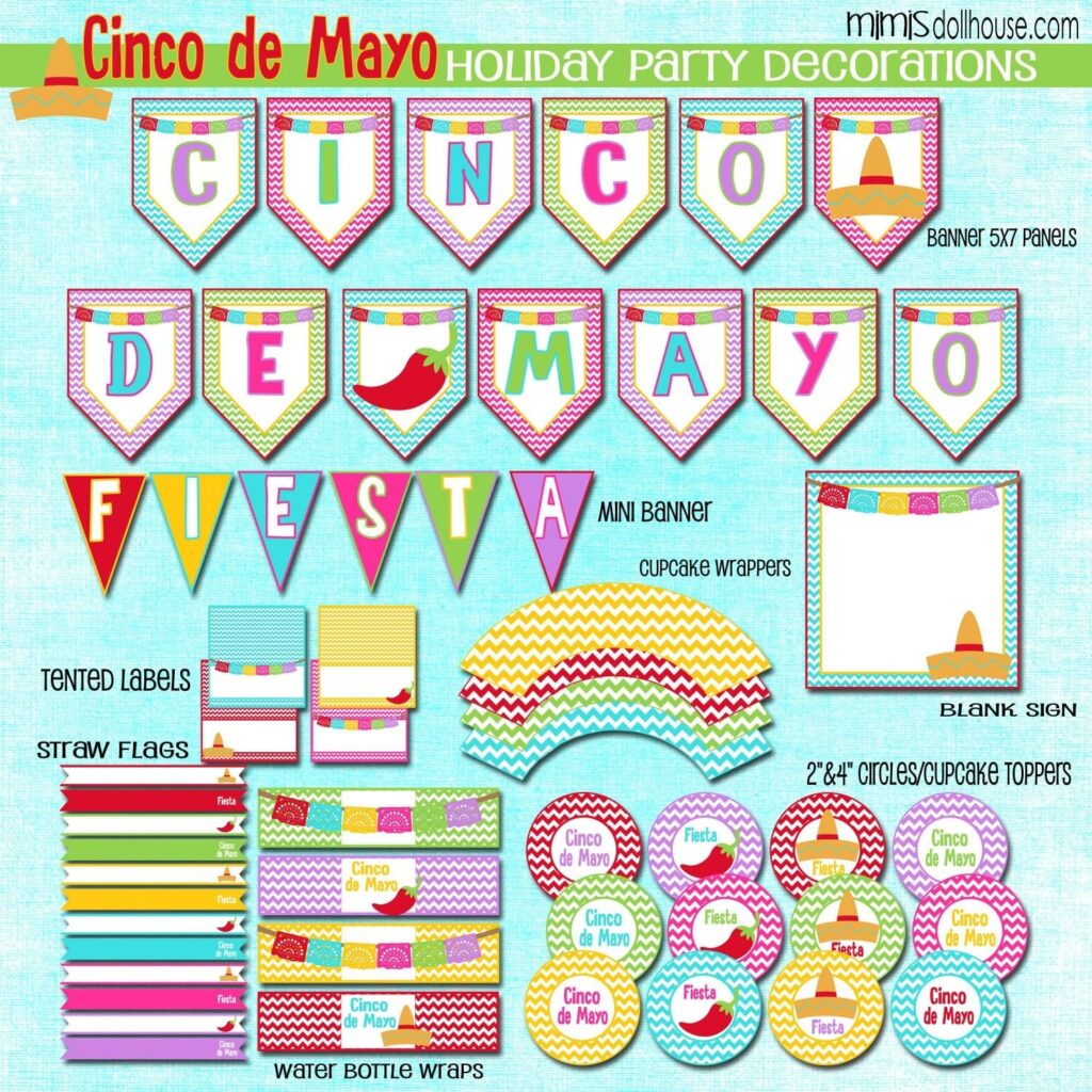 Cinco De Mayo Free Printable