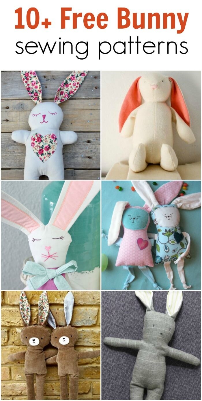 Bunny Sewing Patterns Printables Free - Free Printable Templates