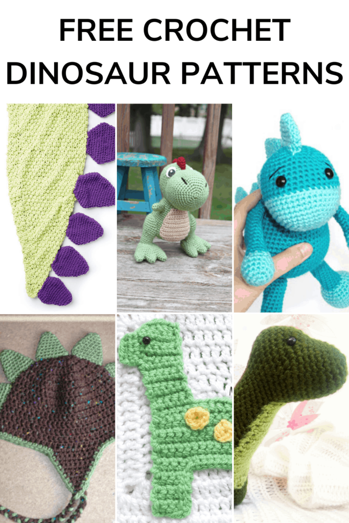 Free Easy Dinosaur Crochet Patterns EasyCrochet